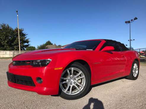 2015 CHEVROLET CAMARO RS CONVERTIBLE- LEATHER LOADED W/ HUD! for sale in Norman, TX