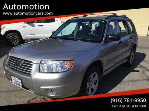 2006 Subaru Forester 2.5 X AWD 4dr Wagon w/Automatic **Free Carfax on for sale in Roseville, CA