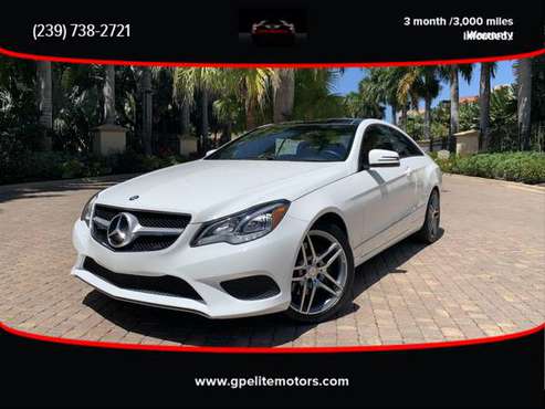 2014 Mercedes E350 Coupe AMG Wheels only 51, 000 miles WARRANTY for sale in Fort Myers, FL
