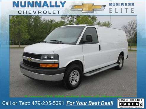 2020 Chevy Chevrolet Express 2500 Work Van van Summit White - cars & for sale in Bentonville, AR