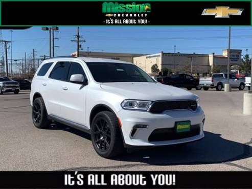 2021 Dodge Durango SXT Plus suv White - - by dealer for sale in El Paso, TX