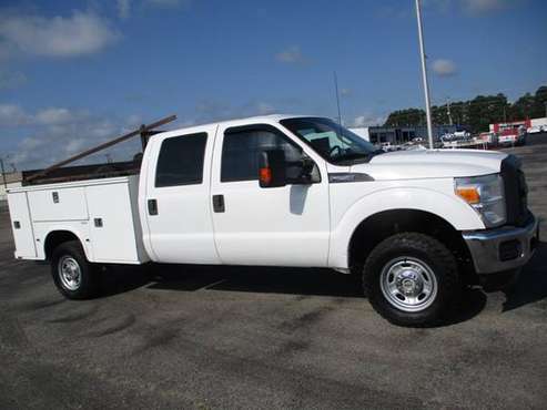 2012 Ford F250 XL Crew Cab 4wd Utility Bed - cars & trucks - by... for sale in Lawrenceburg, TN