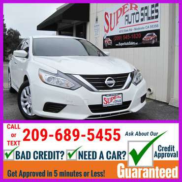 1495 Down & 298 Per Month on this nice 2017 NISSAN ALTIMA 2 5 S! for sale in Modesto, CA
