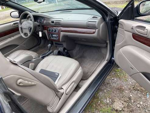 2001 Chrysler Sebring convertible - - by dealer for sale in Hammond, IL