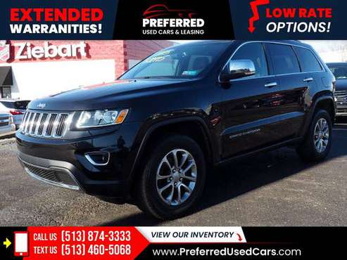 2015 Jeep Grand Cherokee Limited 4x4SUV 4 x 4 SUV 4-x-4-SUV PRICED for sale in Fairfield, OH
