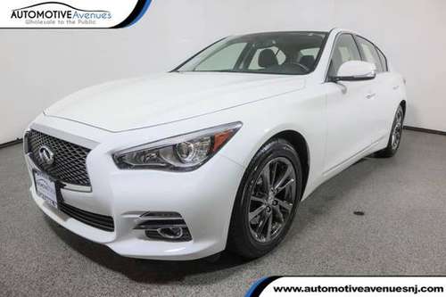 2017 INFINITI Q50, Pure White - cars & trucks - by dealer - vehicle... for sale in Wall, NJ