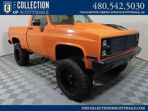 1981 *Chevrolet* *C/K 10* *Base* Red - cars & trucks - by dealer -... for sale in Scottsdale, AZ