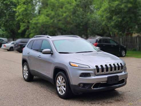 🔥 2016 Jeep Cherokee 4WD Limited (ALL CREDIT APPROVED) - cars &... for sale in Cottage Grove, MN
