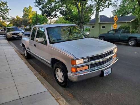1994 Chevrolet K1500 Extended Cab Stepside 5 7 Runs Great - cars & for sale in West Sacramento, CA
