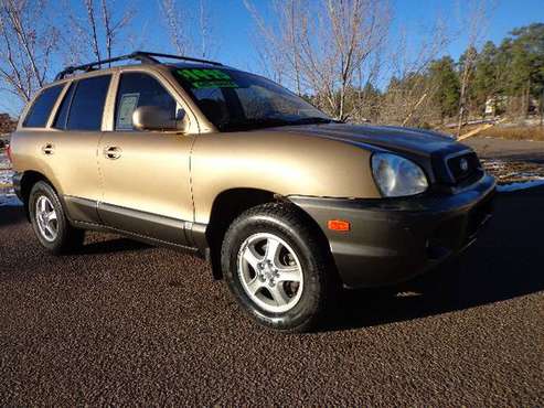 2003 HYUNDAI SANTA FE FWD GAS SAVING 6 CYL LOW MILES REDUCED (SOLD)... for sale in Pinetop, AZ