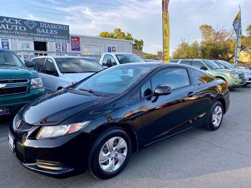 2013 Honda Civic LX 2dr Coupe 5A - Comes with Warranty! - cars & for sale in Rancho Cordova, NV