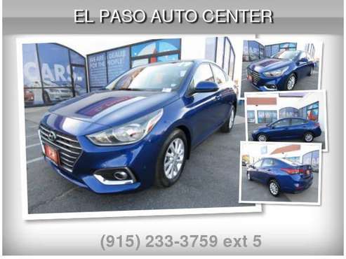 2019 Hyundai Accent - Payments AS LOW AS $299 a month - 100%... for sale in El Paso, TX