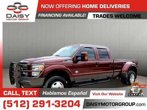 2015 Ford F350SD F 350 SD F-350-SD King Ranch Crew CabDRW for only for sale in Round Rock, TX
