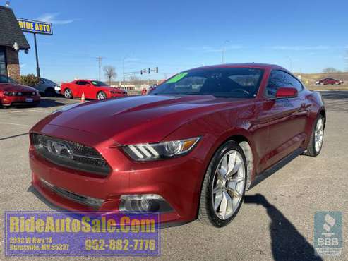 2015 Ford Mustang Premium 310hp 2.3 liter EcoBoost LEATHER financing... for sale in Burnsville, MN