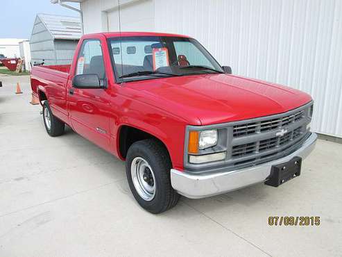 1996 CHEVROLET PICKUP RED - cars & trucks - by dealer - vehicle... for sale in Sioux City, IA