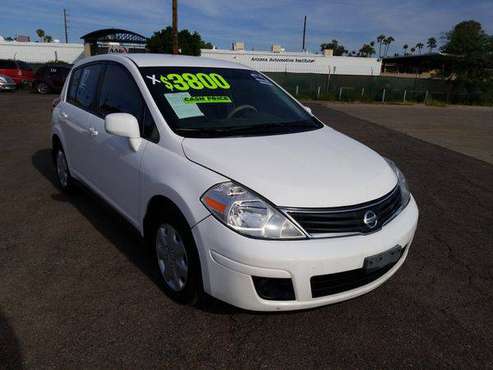 2012 Nissan Versa 1.8 SL Hatchback FREE CARFAX ON EVERY VEHICLE for sale in Glendale, AZ