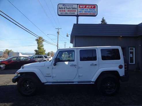 2014 Jeep Wrangler Unlimited Sahara 4x4 4dr SUV - cars & trucks - by... for sale in Rainier, OR