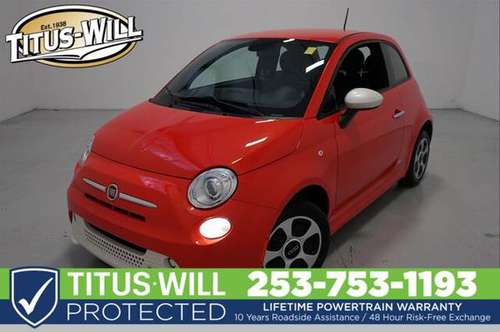 ✅✅ 2014 FIAT 500e Battery Electric Hatchback for sale in Tacoma, WA