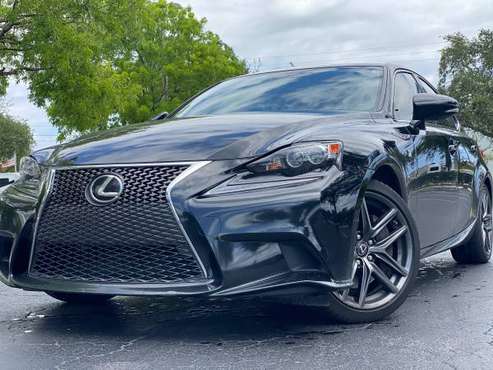 2014 LEXUS IS 350 F SPORT ONLY 220 PER MONTH - - by for sale in Hollywood, FL