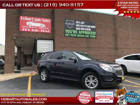 2017 CHEVROLET EQUINOX LS $500-$1000 MINIMUM DOWN PAYMENT!! APPLY... for sale in Hobart, IL
