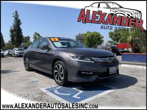 2017 *HONDA* *ACCORD* *EXL* $0 DOWN! AS LOW AS 3.99 APR! CALL US📞 -... for sale in Whittier, CA