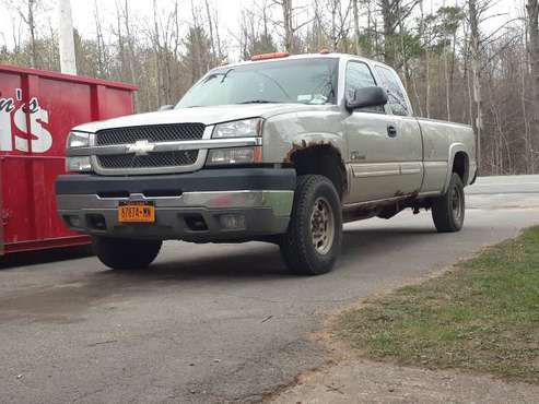 2004 chevy 2500hd duramax - cars & trucks - by owner - vehicle... for sale in Lawrenceville, NY