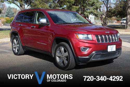 2014 Jeep Grand Cherokee Limited - Over 500 Vehicles to Choose From! for sale in Longmont, CO