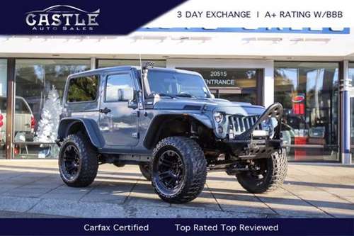 2014 Jeep Wrangler 4x4 4WD SUV Sport Convertible - cars & trucks -... for sale in Lynnwood, OR