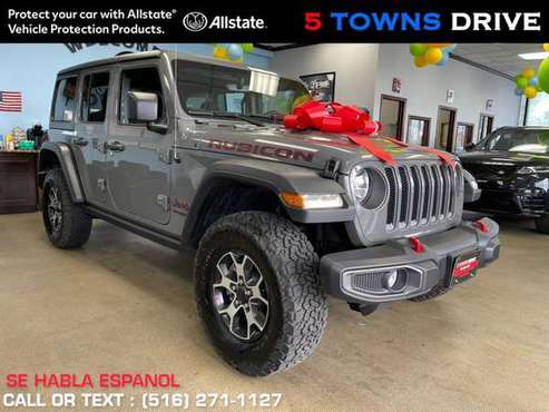 2021 Jeep Wrangler/CONVERTIBLE HARD TOP Unlimited Rubicon 4x4 for sale in Inwood, NY