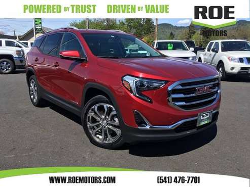 2018 GMC Terrain SLT WITH BACKUP CAMERA AND HEATED FRONT SEATS #52735 for sale in Grants Pass, OR