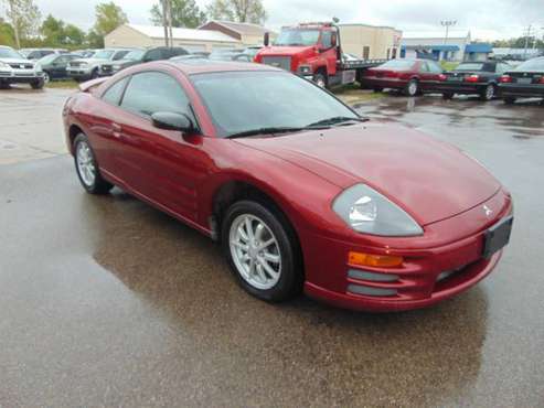 2002 MITSUBISHI ECLIPSE GS_5SP ONLY 122K MI MOON XCLEAN RUN/DRIVE... for sale in Union Grove, WI
