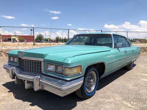 1976 Cadillac DeVille - cars & trucks - by dealer - vehicle... for sale in El Paso, TX