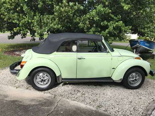 1979 VW Super Beetle Convertible - cars & trucks - by owner -... for sale in Port Charlotte, FL