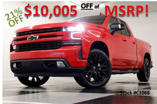 14% OFF MSRP! BRAND NEW Red 2021 Chevrolet Silverado 1500 RST Z71... for sale in Clinton, IN