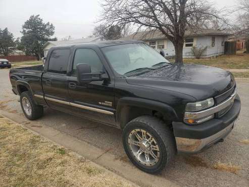 2002 crew cab duramax - cars & trucks - by owner - vehicle... for sale in Pampa, TX