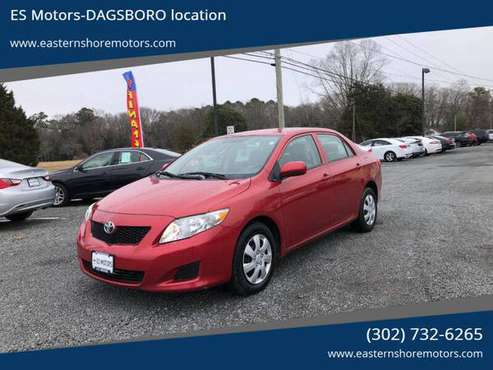 2010 Toyota Corolla - I4 Clean Carfax, All Power, New Tires, Mats for sale in Dover, DE 19901, DE