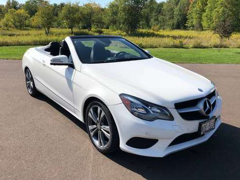 Mercedes Benz E400 2015 Convertible Low Miles Excellent Condition for sale in Montreal, WI