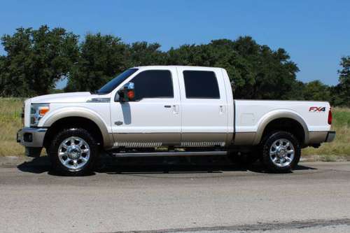 ONE TON SHORT BED! 2012 FORD F350 SRW KING RANCH NAV SUNROOF LOADED!!! for sale in Temple, ND