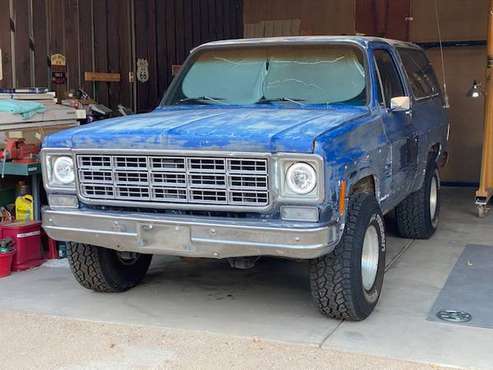 1976 Chevy K5 Blazer 4WD, 350ci V8, TH350 - cars & trucks - by owner... for sale in Albuquerque, NM