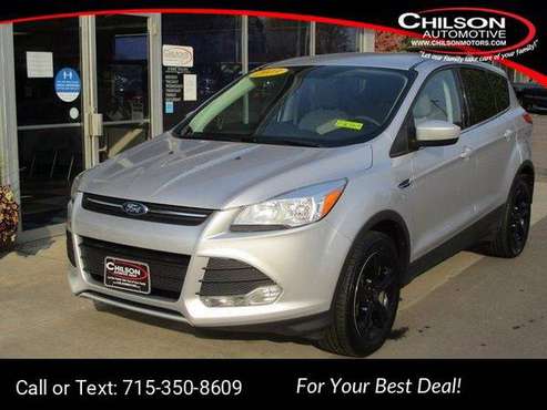 2013 Ford Escape SE suv Silver - cars & trucks - by dealer - vehicle... for sale in Cadott, WI