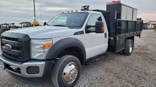2016 Ford F-550 12ft Stake Service Lube Bed Mechanics Truck 6 8L for sale in Orlando, FL