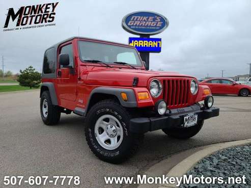 2005 Jeep Wrangler Sport 4WD 2dr SUV - - by dealer for sale in Faribault, MN