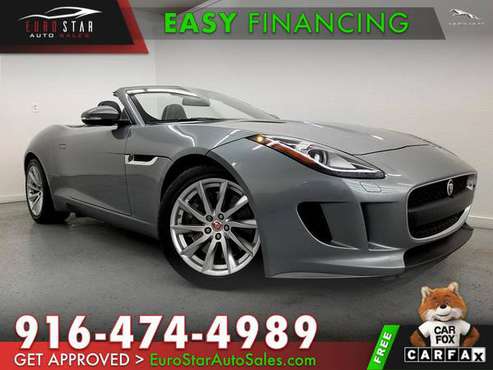 2015 JAGUAR F TYPE F-TYPE V6 CONVERTIBLE / FINANCING AVAILABLE!!! for sale in Rancho Cordova, CA
