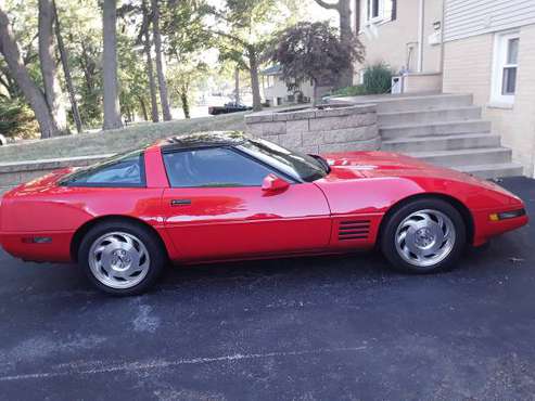 1994 Chevrolet Corvette, Red, 42,xxx miles for sale in Decatur, IL