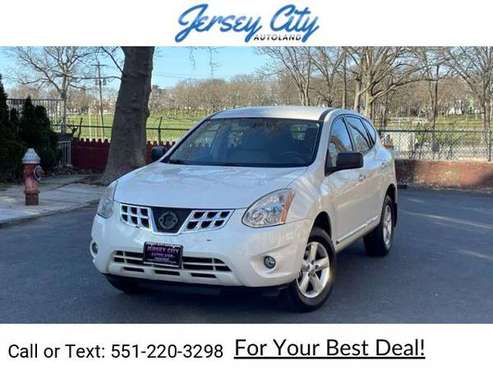 2012 Nissan Rogue S suv Pearl White - - by dealer for sale in Jersey City, NJ