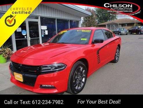 2018 Dodge Charger GT sedan Red - cars & trucks - by dealer -... for sale in Cadott, MN