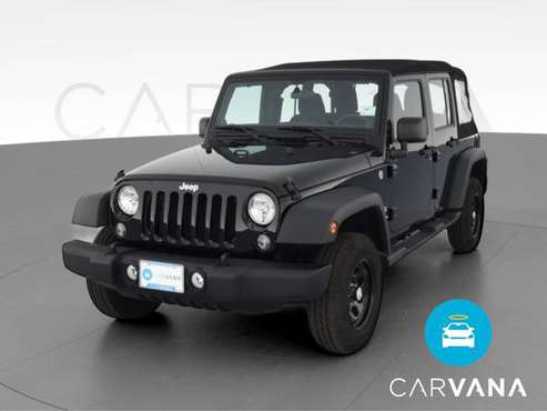 2014 Jeep Wrangler Unlimited Sport SUV 4D suv Black - FINANCE ONLINE... for sale in Youngstown, OH