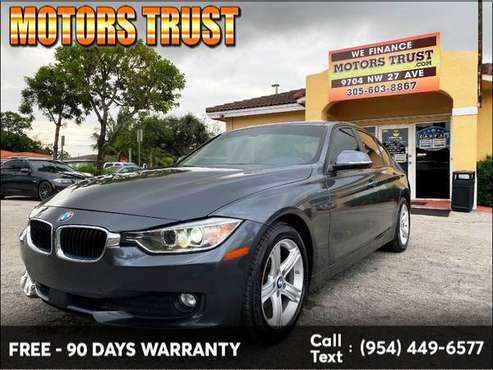 2014 BMW 3 Series 4dr Sdn 328d RWD 90 Days Car Warranty - cars &... for sale in Miami, FL