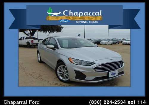2019 Ford Fusion Se (*Mileage: 11,520!) - cars & trucks - by dealer... for sale in Devine, TX