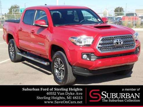 2016 Toyota Tacoma truck TRD Sport (Barcelona Red Metallic)... for sale in Sterling Heights, MI